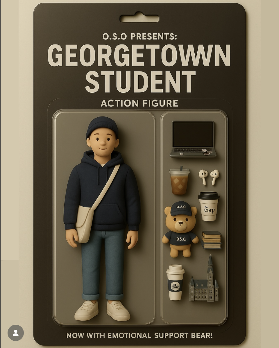 Georgetown Student Action Figure — O.S.O. campaign